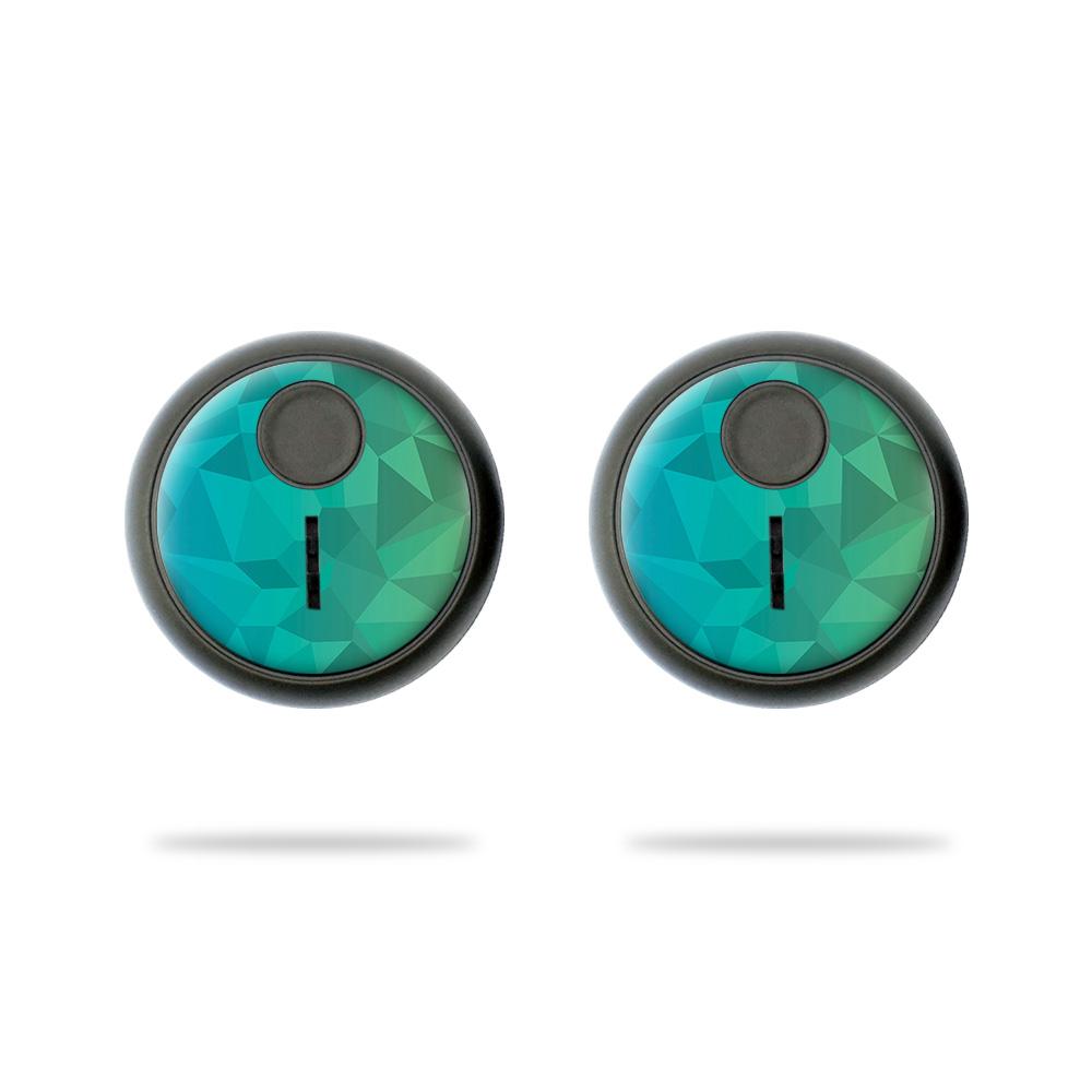Picture of MightySkins TILEST-Blue Green Polygon Skin for Tile Sticker 2020 - Blue Green Polygon - Pack of 2