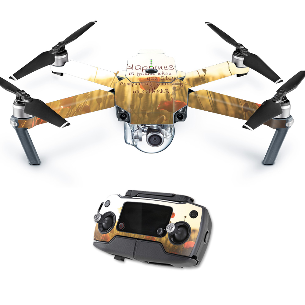 Picture of MightySkins DJMAVPRO-Be Happy Skin Decal Wrap for DJI Mavic - Be Happy