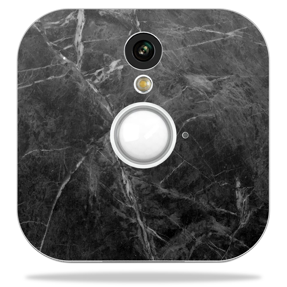 Picture of MightySkins BLHOSE-Black Marble Skin Decal Wrap for Blink Home Security Camera Sticker - Black Marble