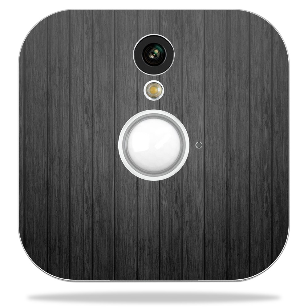Picture of MightySkins BLHOSE-Black Wood Skin Decal Wrap for Blink Home Security Camera Sticker - Black Wood
