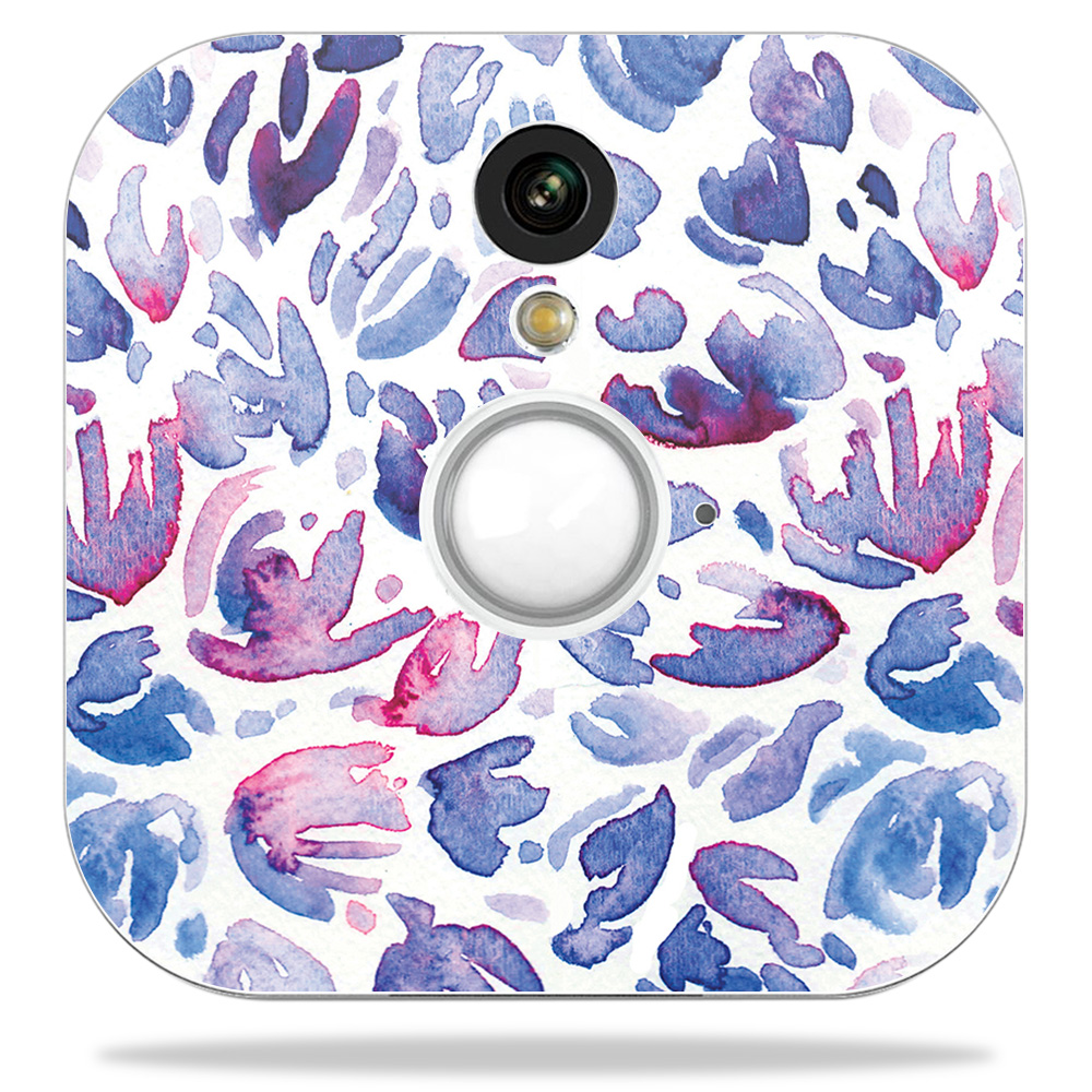 Picture of MightySkins BLHOSE-Blue Petals Skin Decal Wrap for Blink Home Security Camera Sticker - Blue Petals
