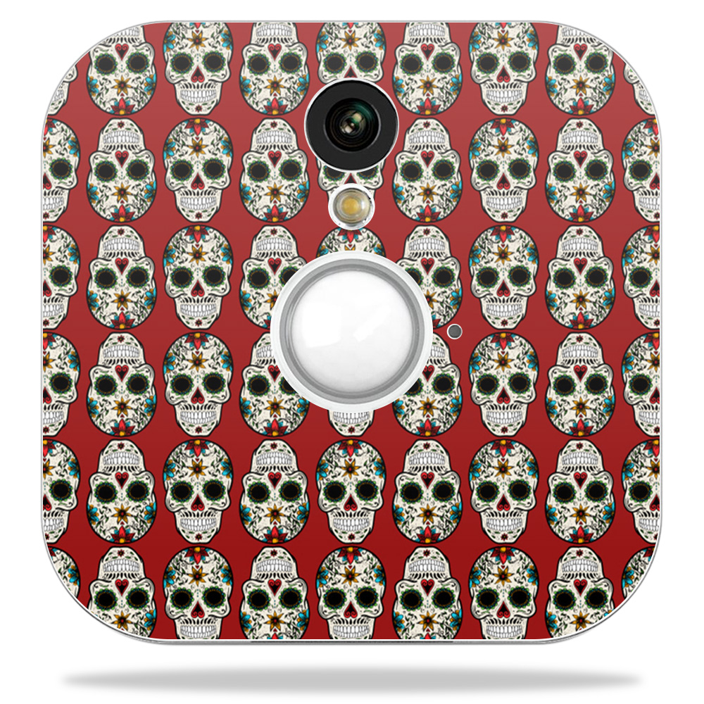 Picture of MightySkins BLHOSE-Sugar Skull Skin Decal Wrap for Blink Home Security Camera Sticker - Sugar Skull