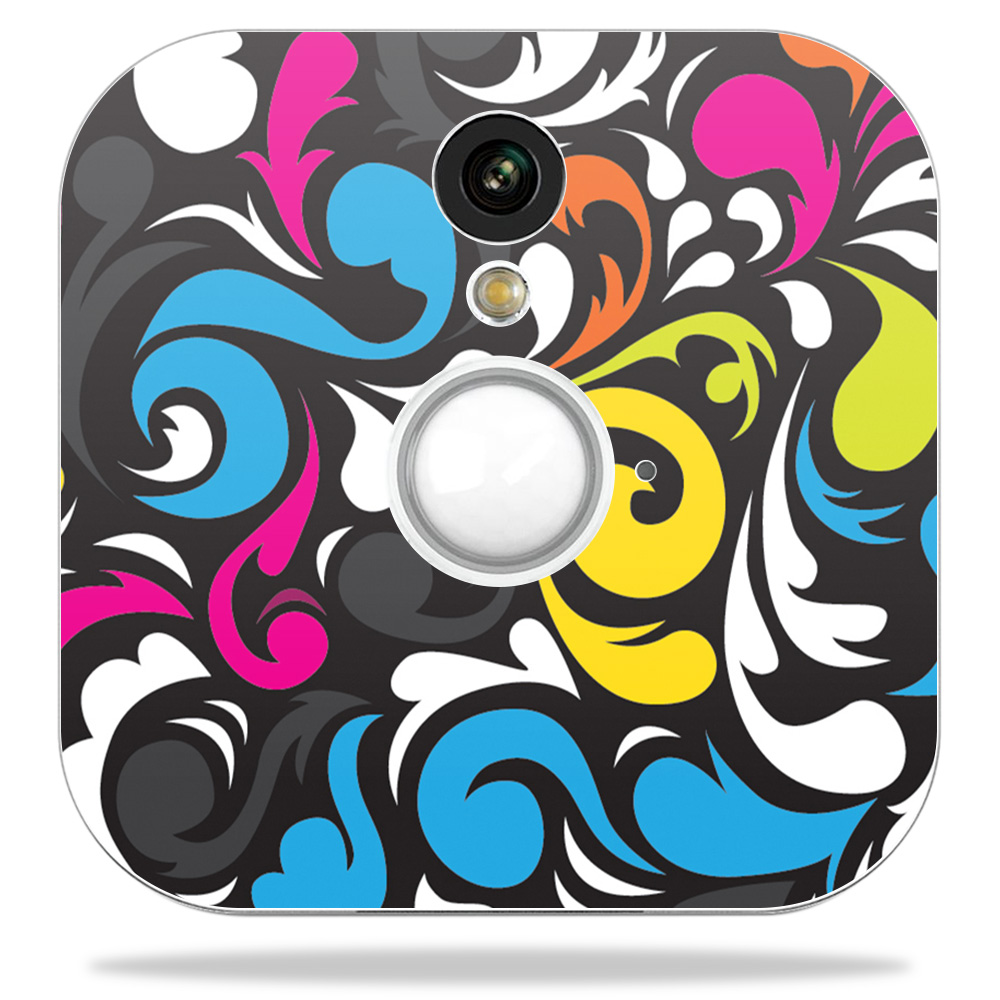 Picture of MightySkins BLHOSE-Swirly Skin Decal Wrap for Blink Home Security Camera Sticker - Swirly