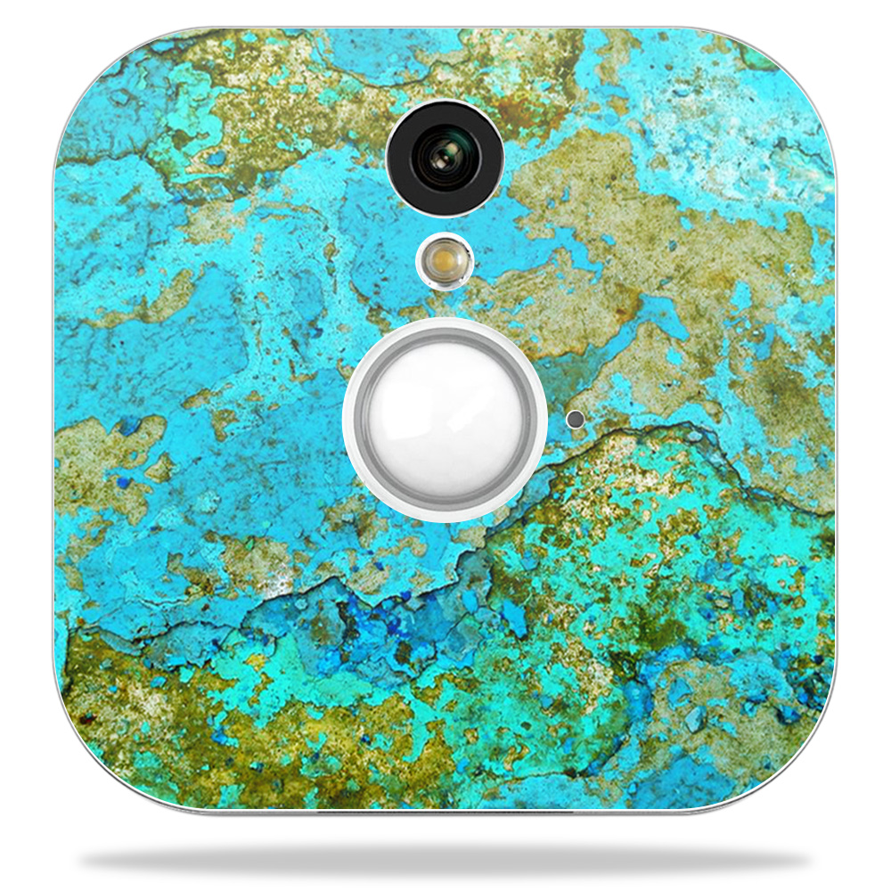 Picture of MightySkins BLHOSE-Teal Marble Skin Decal Wrap for Blink Home Security Camera Sticker - Teal Marble