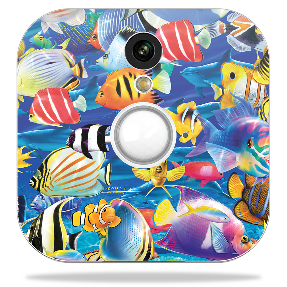 Picture of MightySkins BLHOSE-Tropical Fish Skin Decal Wrap for Blink Home Security Camera Sticker - Tropical Fish