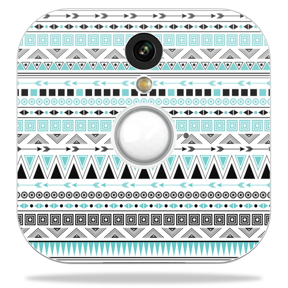 Picture of MightySkins BLHOSE-Turquoise Tribal Skin Decal Wrap for Blink Home Security Camera Sticker - Turquoise Tribal