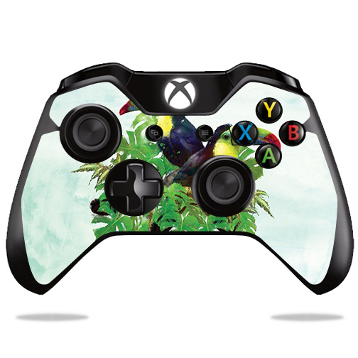 MIXBONCO-Toucan Friends Skin Decal Wrap for Microsoft Xbox One & One S Controller - Toucan Friends -  MightySkins