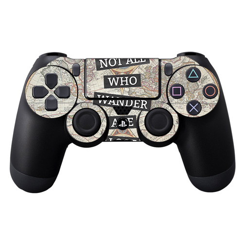 Picture of MightySkins SOPS4CO-Who Wander Skin Decal Wrap for Sony PlayStation DualShock PS4 Controller - Who Wander