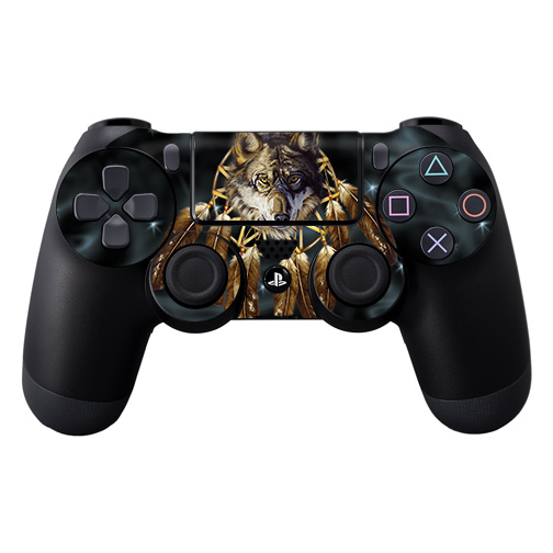 Picture of MightySkins SOPS4CO-Wolf Dreams Skin Decal Wrap for Sony PlayStation DualShock PS4 Controller - Wolf Dreams