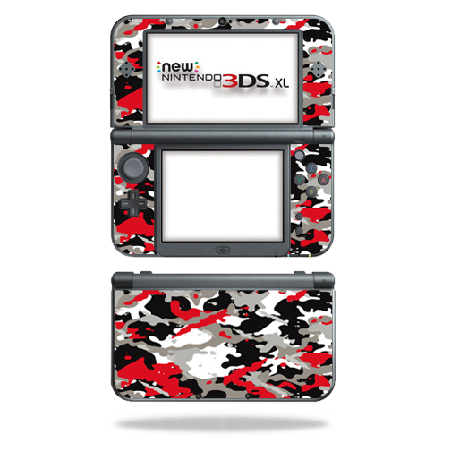 MightySkins NI3DSXL2-Red Camo