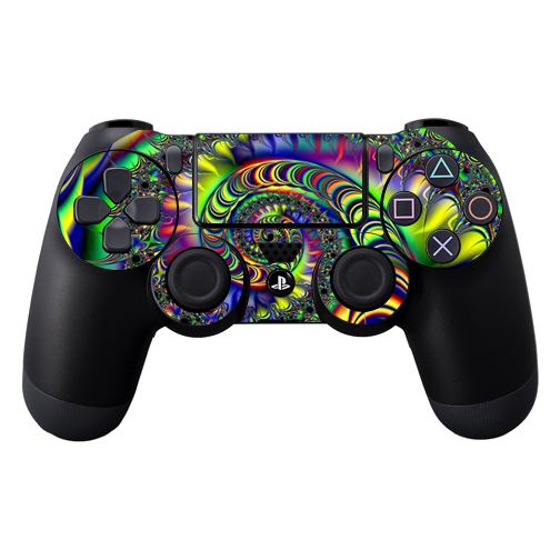Picture of MightySkins SOPS4CO-Acid Skin Decal Wrap for DualShock PS4 Controller - Acid