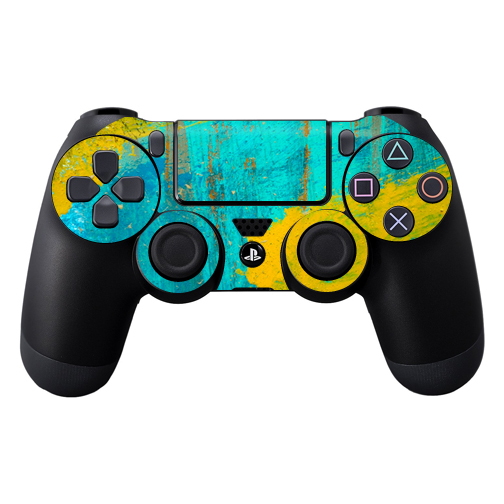 Picture of MightySkins SOPS4CO-Acrylic Blue Skin Decal Wrap for DualShock PS4 Controller - Acrylic Blue