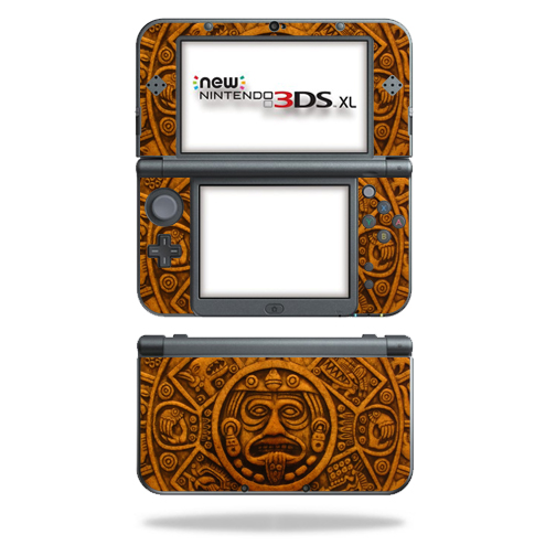 MightySkins NI3DSXL2-Carved Aztec