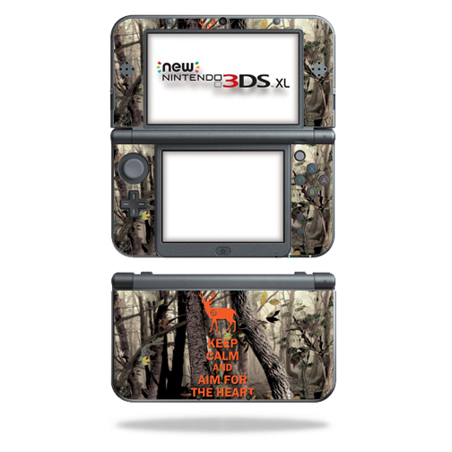 NI3DSXL2-Deer Hunter Skin Decal Wrap for New Nintendo 3DS XL 2015 - Cover Sticker Deer Hunter -  MightySkins