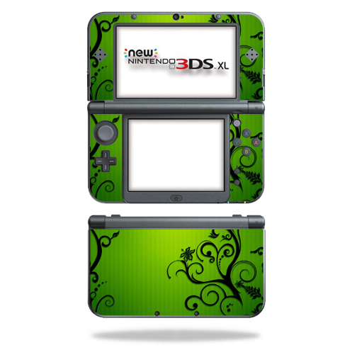 MightySkins NI3DSXL2-Floral Flourish