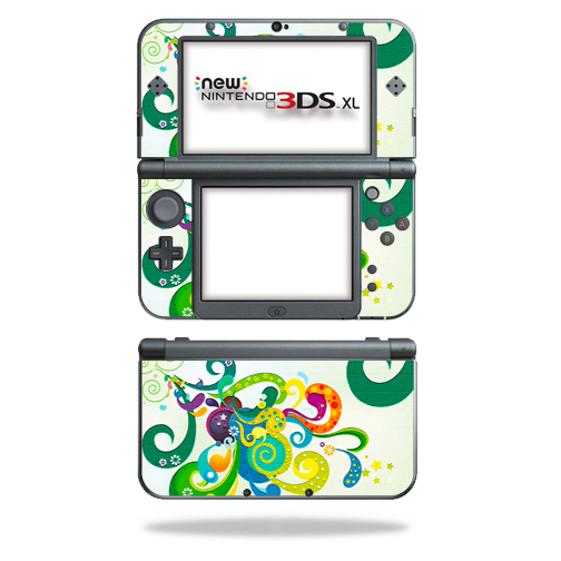 MightySkins NI3DSXL2-Flourish Blast