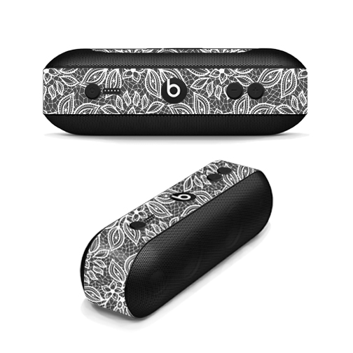Picture of MightySkins BEPILLPL-Floral Lace Skin Decal Wrap for Beats By Dr. Dre Beats Pill Plus Sticker - Floral Lace