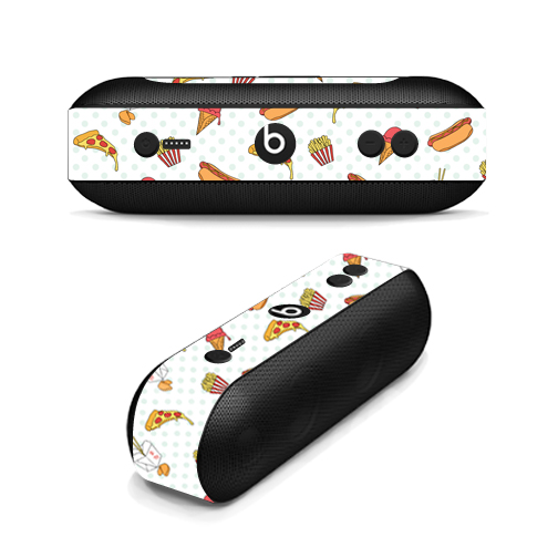 Picture of MightySkins BEPILLPL-Food Junkie Skin Decal Wrap for Beats By Dr. Dre Beats Pill Plus Sticker - Food Junkie