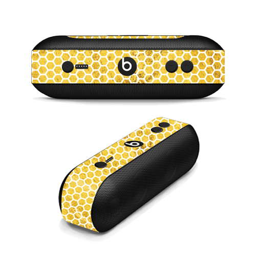 Picture of MightySkins BEPILLPL-Honeycomb Skin Decal Wrap for Beats By Dr. Dre Beats Pill Plus Sticker - Honeycomb