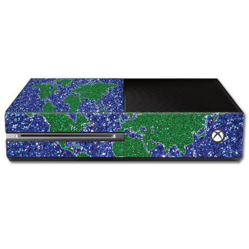MIXBONE-Bling World Skin Decal Wrap for Microsoft Xbox One Console - Bling World -  MightySkins