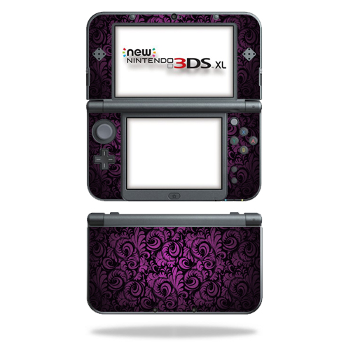 NI3DSXL2-Purple Style Skin Decal Wrap for New Nintendo 3DS XL 2015 Cover Sticker - Purple Style -  MightySkins