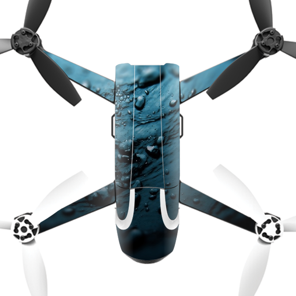 PABEBOP2-Blue Storm Skin Decal Wrap for Parrot Bebop 2 Quadcopter Drone - Blue Storm -  MightySkins