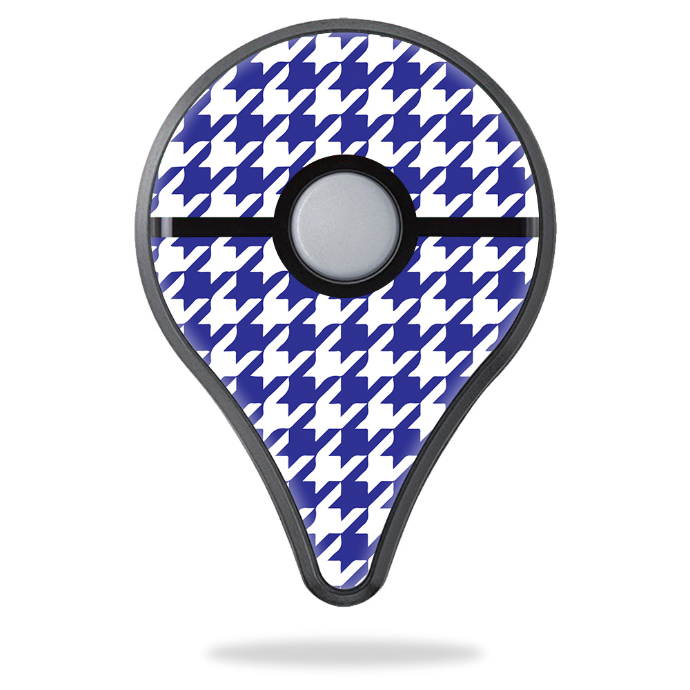 Picture of MightySkins POGOPLUS-Blue Houndstooth Skin Decal Wrap for Pokemon Go Plus - Blue Houndstooth