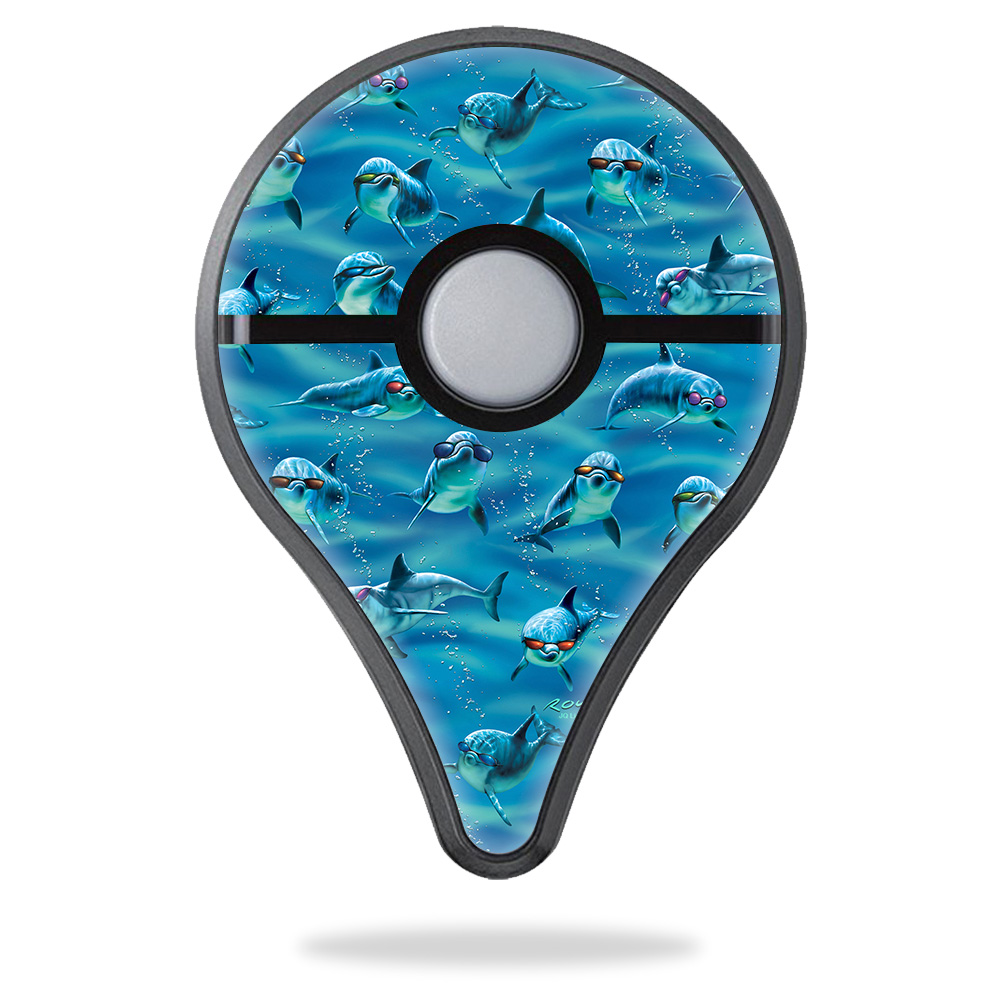 Picture of MightySkins POGOPLUS-Dolphin Gang Skin Decal Wrap for Pokemon Go Plus - Dolphin Gang