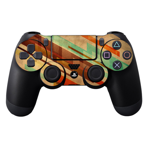 Picture of MightySkins SOPS4CO-Abstract Wood Skin Decal Wrap for Sony PlayStation Dual Shock 4 Controller - Abstract Wood