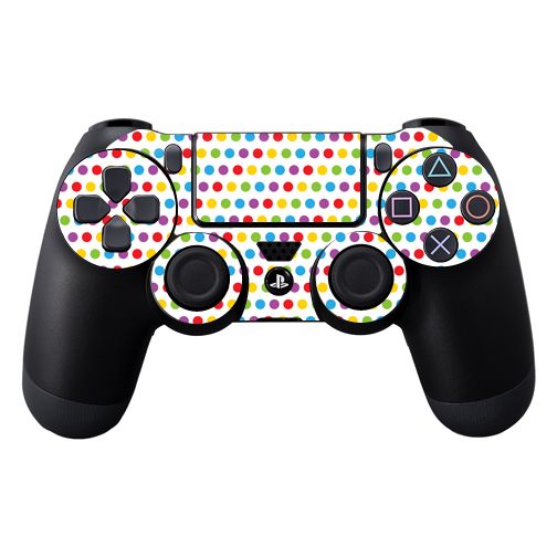 Picture of MightySkins SOPS4CO-Candy Dots Skin Decal Wrap for Sony PlayStation Dual Shock 4 Controller - Candy Dots