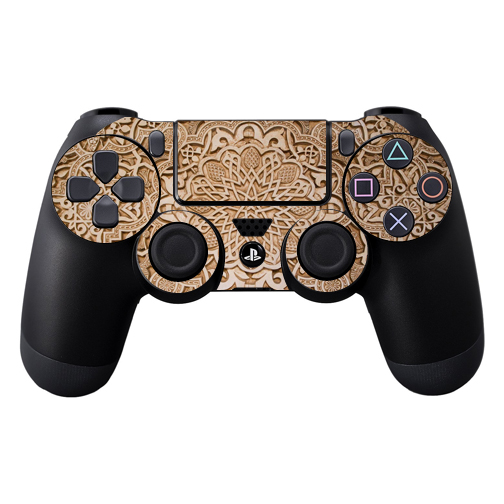 Picture of MightySkins SOPS4CO-Carved Skin Decal Wrap for Sony PlayStation Dual Shock 4 Controller - Carved