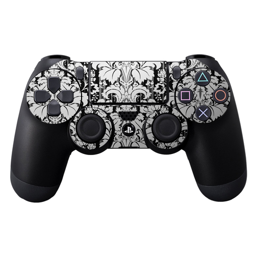Picture of MightySkins SOPS4CO-Floral Retro Skin Decal Wrap for Sony PlayStation Dual Shock 4 Controller - Floral Retro