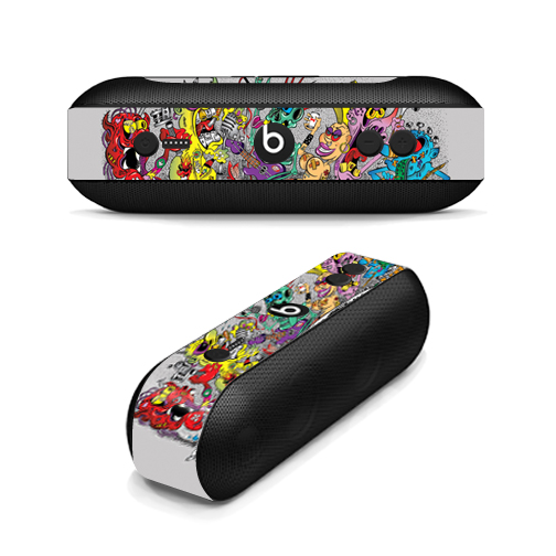 Picture of MightySkins BEPILLPL-Punks in the Trunk Skin Decal Wrap for Beats by Dr. Dre Beats Pill Plus - Punks In The Trunk