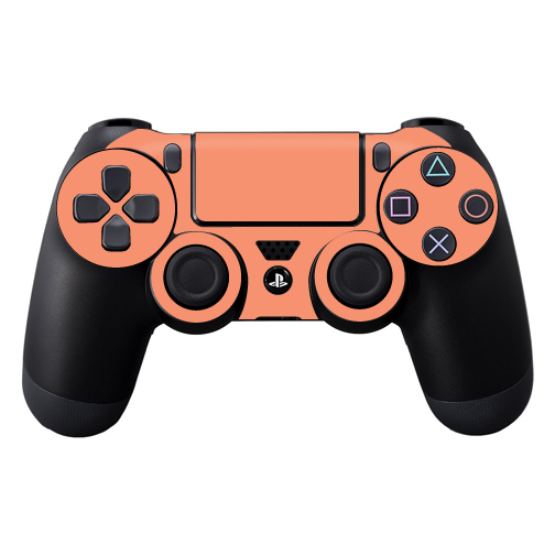Picture of MightySkins SOPS4CO-Solid Peach Skin Decal Wrap for Dual Shock PS4 Controller - Solid Peach