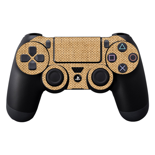 Picture of MightySkins SOPS4CO-Wood Weave Skin Decal Wrap for Dual Shock PS4 Controller - Wood Weave