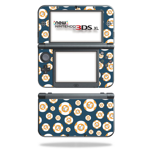 NI3DSXL2-Mini Galaxy Bots Skin Decal Wrap for New Nintendo 3DS XL 2015 - Mini Galaxy Bots -  MightySkins