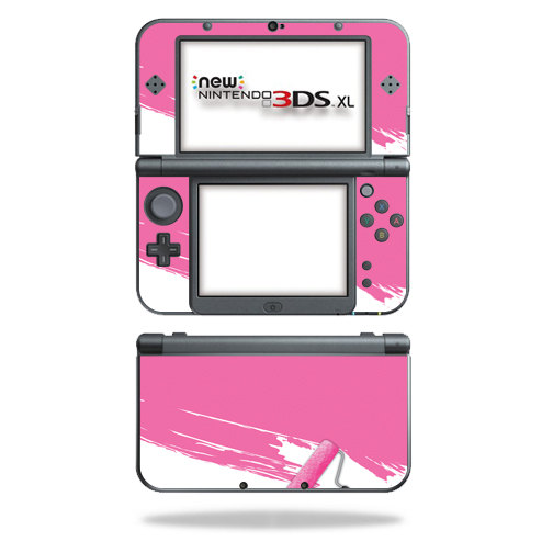 NI3DSXL2-Pink Paint Roller Skin Decal Wrap for New Nintendo 3DS XL 2015 - Pink Paint Roller -  MightySkins