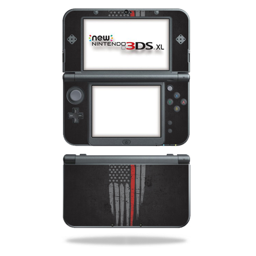 NI3DSXL2-Thin Red Line Skin Decal Wrap for New Nintendo 3DS XL 2015 - Thin Red Line -  MightySkins