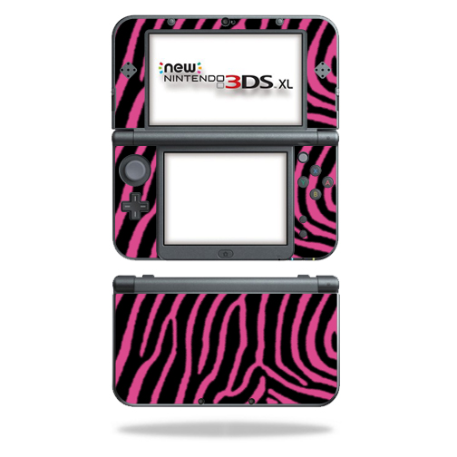 MightySkins NI3DSXL2-Zebra Pink