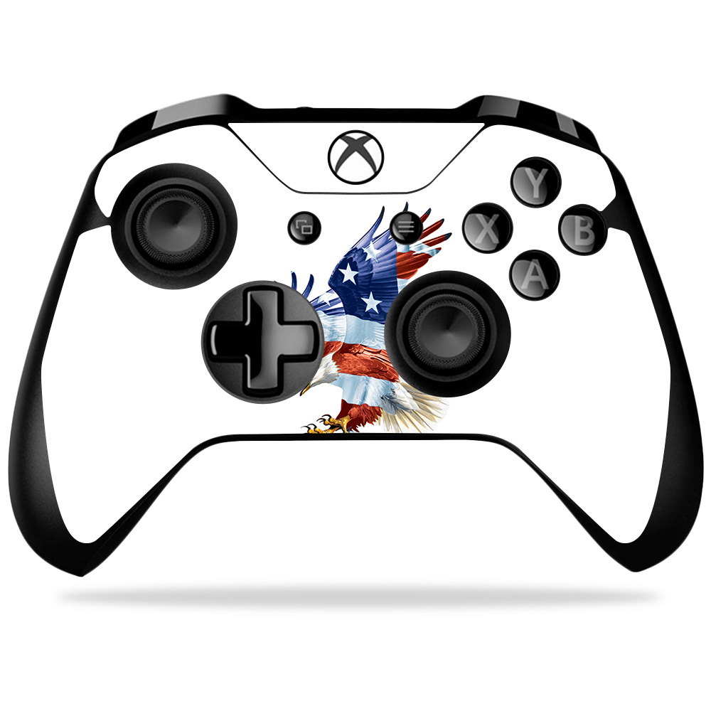 MIXBONXCO-American Eagle Skin Decal Wrap for Microsoft Xbox One X Controller Sticker - American Eagle -  MightySkins