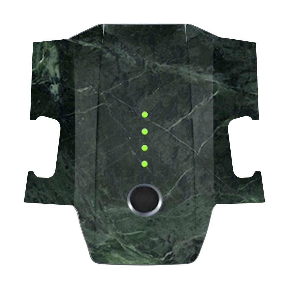 Picture of MightySkins DJMAVBAT-Green Marble Skin Decal Wrap for DJI Mavic Pro Battery Sticker - Green Marble