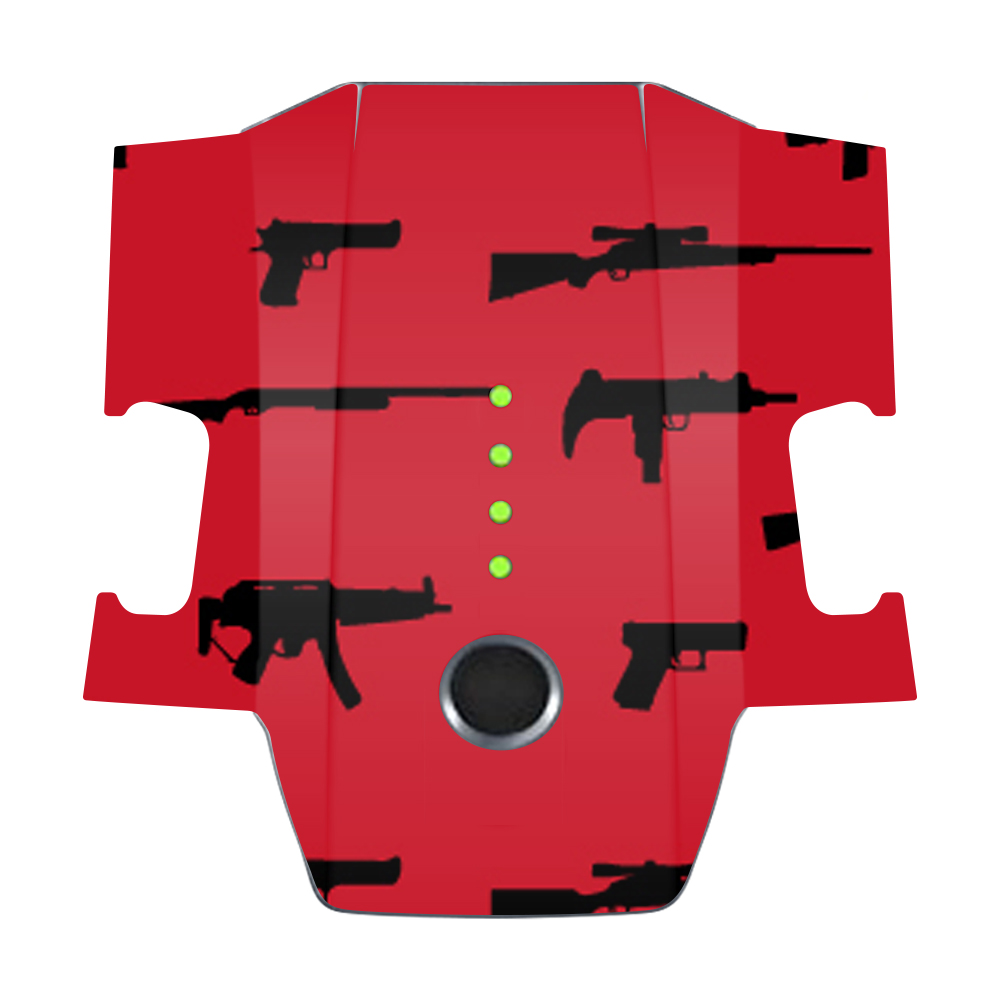 Picture of MightySkins DJMAVBAT-Guns Skin Decal Wrap for DJI Mavic Pro Battery Sticker - Guns