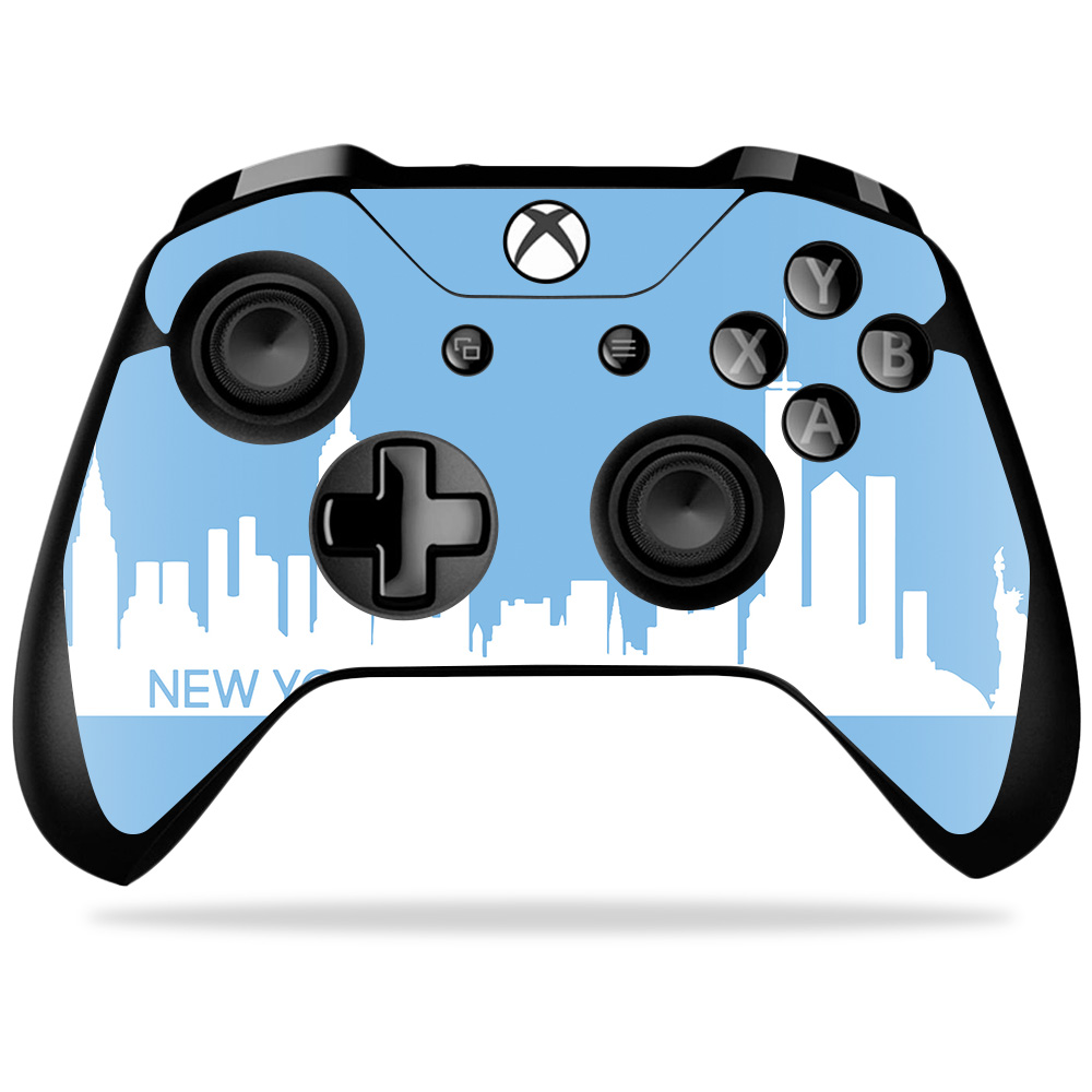 MIXBONXCO-New York Skin Decal Wrap for Microsoft Xbox One X Controller Sticker - New York -  MightySkins