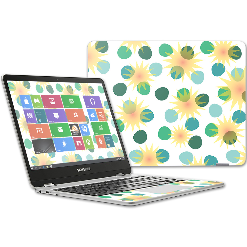 SACHBOPL-Sun Spots 12.3 in. Skin Decal Wrap for Samsung Chromebook Plus 2017 Sticker - Sun Spots -  MightySkins