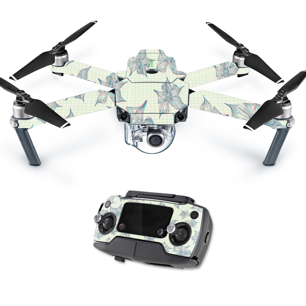Picture of MightySkins DJMAVPRO-3d Flowers Skin Decal Wrap for Blink Home Security Camera Sticker - Jungle Glam