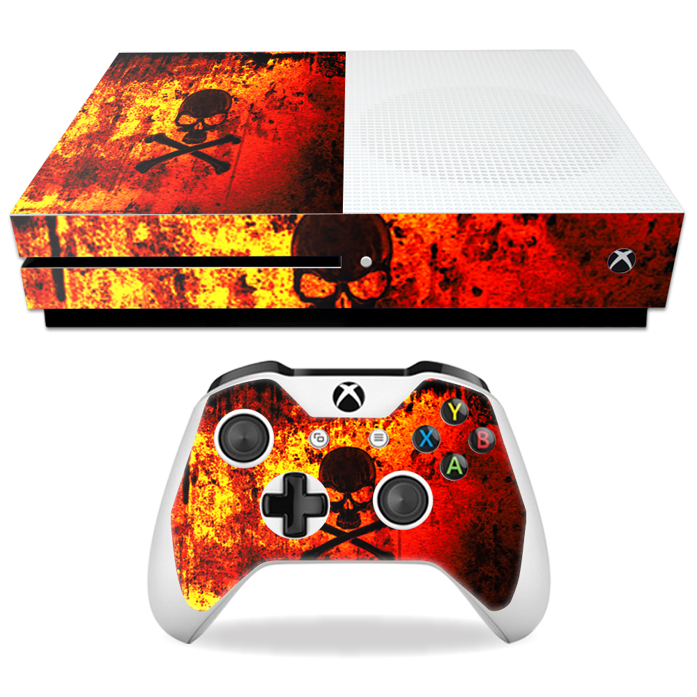 MIXBONES-Bio Skull Skin Decal Wrap for Razor Hovertrax 2.0 Hover Board Scooter - Laughing Skulls -  MightySkins