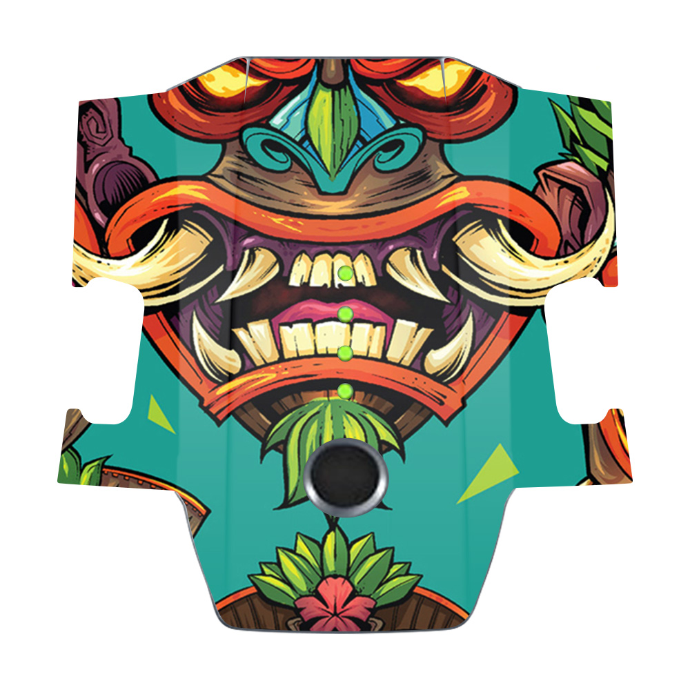 Picture of MightySkins DJMAVBAT-Crazy Tikis Skin Decal Wrap for DJI Mavic Pro Battery - Crazy Tikis
