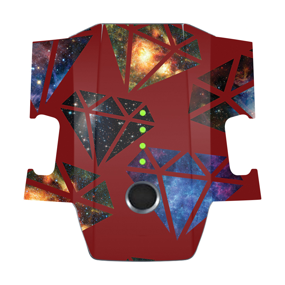 Picture of MightySkins DJMAVBAT-Diamond Galaxy Skin Decal Wrap for DJI Mavic Pro Battery - Diamond Galaxy