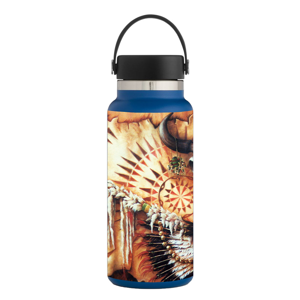 Picture of MightySkins HFWI32-Plains Medicine Skin for Hydro Flask 32 oz Wide Mouth - Plains Medicine