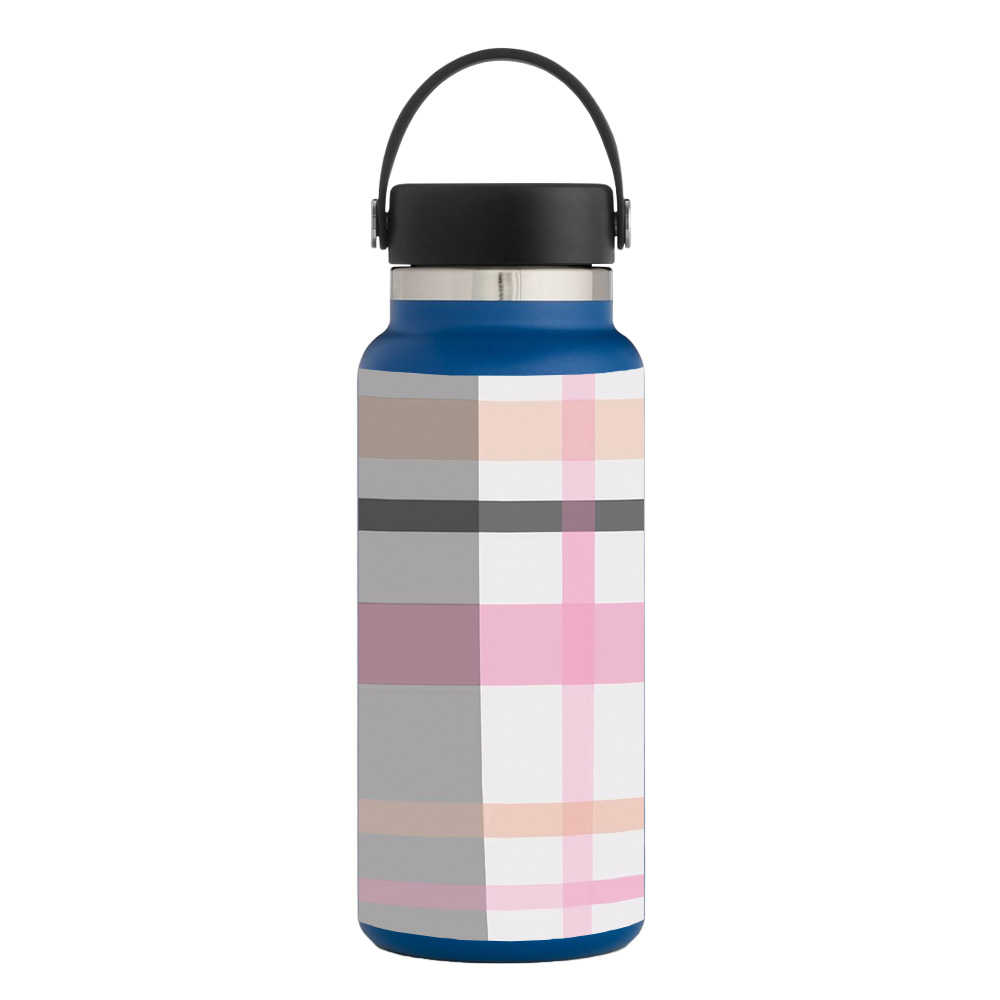 Picture of MightySkins HFWI32-Plaid Skin for Hydro Flask 32 oz Wide Mouth - Plaid